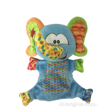 Boneka Tangan Gajah Biru Muda